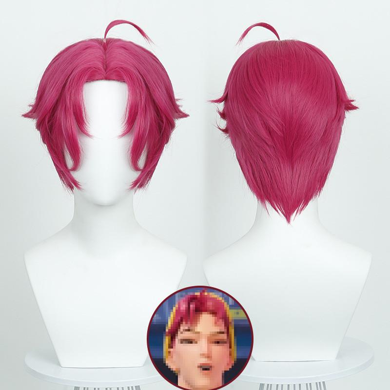 Unisex Adult Cartoon Cosplay Wig Mira Rumi Zoey Long Hair Heat Resistant Synthetic Wigs Carnival Props