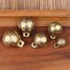 11/14/16/18/20mm Mini Craft Bells Animal Pet Bells Gold Pet Dog Cat Collar Bells Copper Bells Sound Loud Brass Bells Pendant