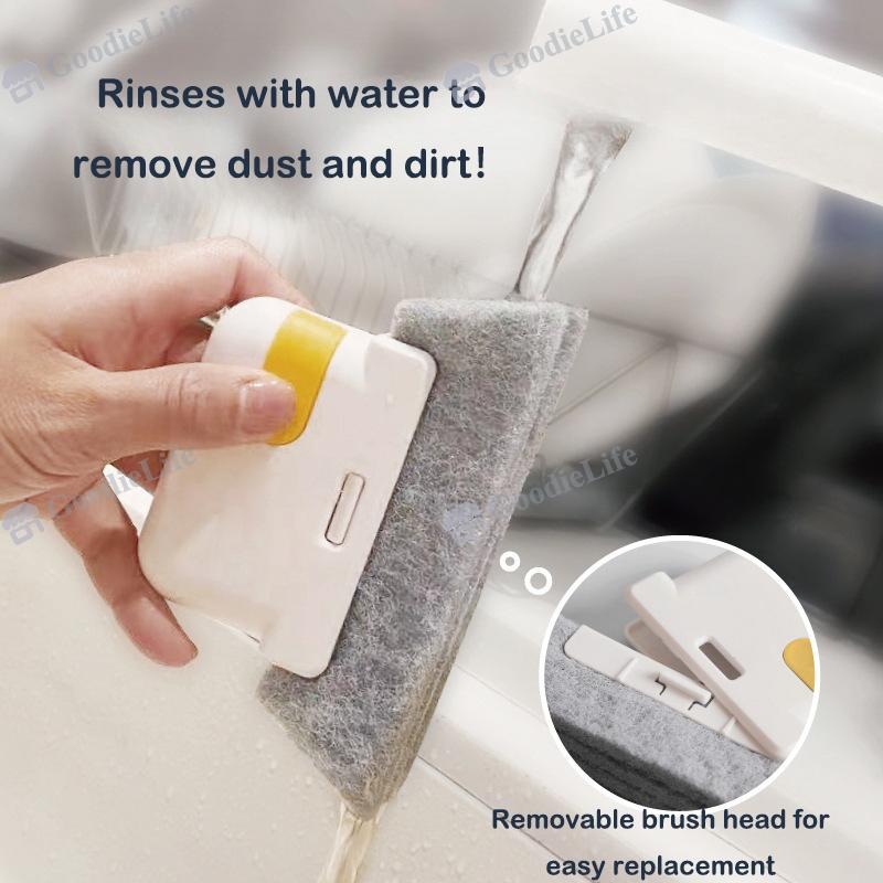 Easy Window Cleaner Brush-Essential Cleaning Products for Efficient Use-Complete Window Cleaning Kit for Streak-Free Shine and Convenient Maintenance