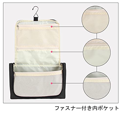 Teamoy Travel Storage Bag Compatible with Dyson Airwrap Styler, Black