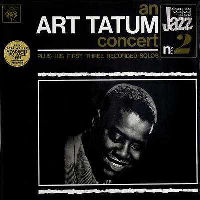 LP Record ART TATUM  An Art Tatum Concert Plus His First 62615 CBS 1966 France Jazz Used