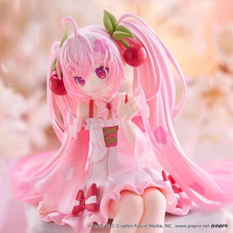 FuRyu Authentic Vocaloid Sakura Initial Future  Limited Edition Noodle Soup Premium Collectible Action Figure