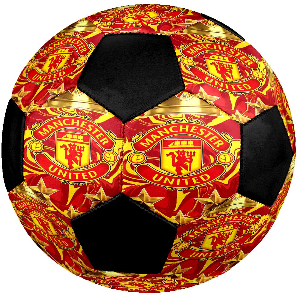 Manchester United Theme Size 5 Soccer Ball, Suitable for Both Indoor and Outdoor Matches, a Gift Suitable for Everyone.
