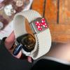 Kreslený roztomilý mašlička magnetický řemínek pro Apple Watch Band Ultra2 49mm 45mm 44 41 42 Correa Band pro Iwatch Series 10 9 8 SE 7 6