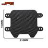 Front License Number Plate Registration Plates Carbon Fiber Pattern For Surron S X Electric Dirt Bike E-Bikes Motorcycyle Parts