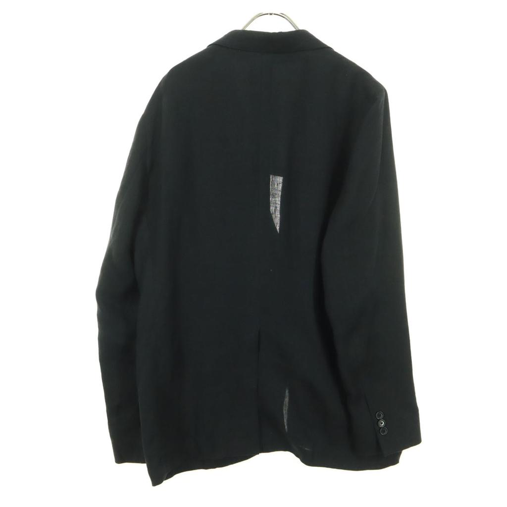 UNITED ARROWS TOKYO Leinen Langarm Dünne maßgeschneiderte Jacke 50 Schwarz Herren Gebraucht