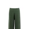 Armani Exchange Fw22 Solid Color Elastic Waist Cuffed Knit Casual Pants Women bottoms Army-Green 6LYP1Y-YMT8Z-1880