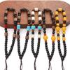 Manico con Corda per Appendere in Perline di Legno con Ali 12-14cm per Fai da Te Gioielli Artigianato Decorazione Accessori