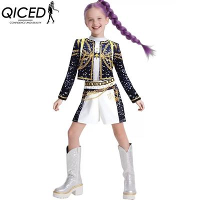 Cosplay Gruppo di Ragazze Manica Lunga Come Rumi, Gruppo di Ragazze K-POP Zoe Mira, e Costume da Performance Cosplay Femminile Completi Gonna da Donna