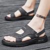 Sandals Men's Non-slip Two Slippers Summer New Men's Outdoor Driving Trend Breathable Casual Beach Shoes