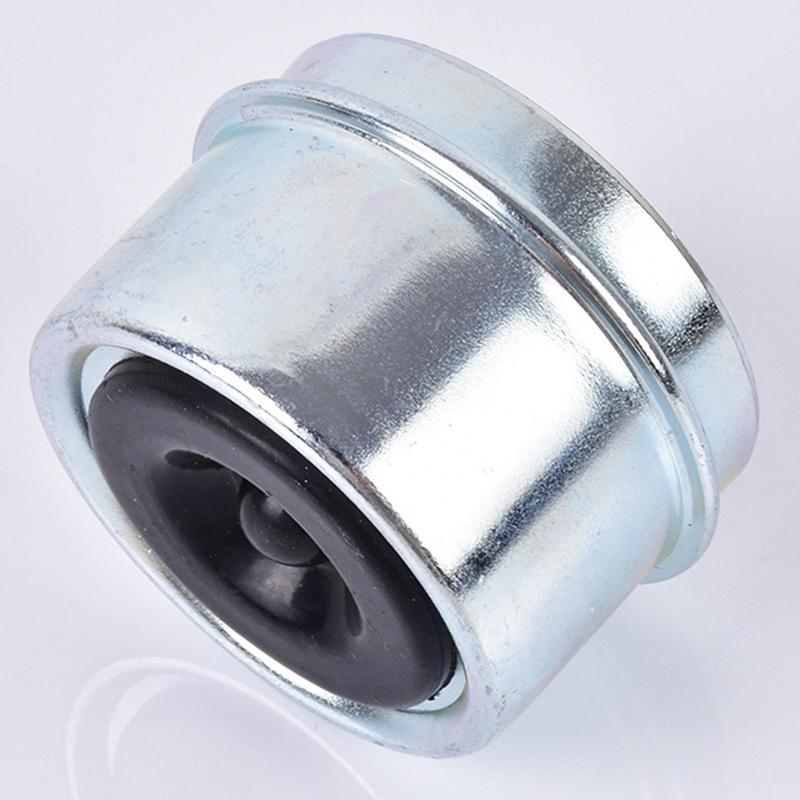 4x Trailer Hub Cover 1.98" Replacement Axle Wheel Hub Bearing Dust Cap RV Repair Fixing Axle Dust Cap Cup with Rubber Plug