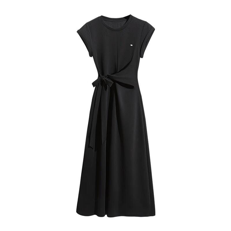 

Women s Short Sleeve Mid-Length Dress L