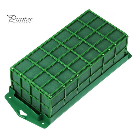 

Универсальная цветочная клетка-корзина Флористические магазины Свадьбы Домашний декор Вечеринки Праздники Декоративная цветочная подставка для грязи зелёный