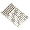 10pcs Sewing Machine Needles Steel High Strength 6.5cm Embroidery Machine Needle Set for Home Use