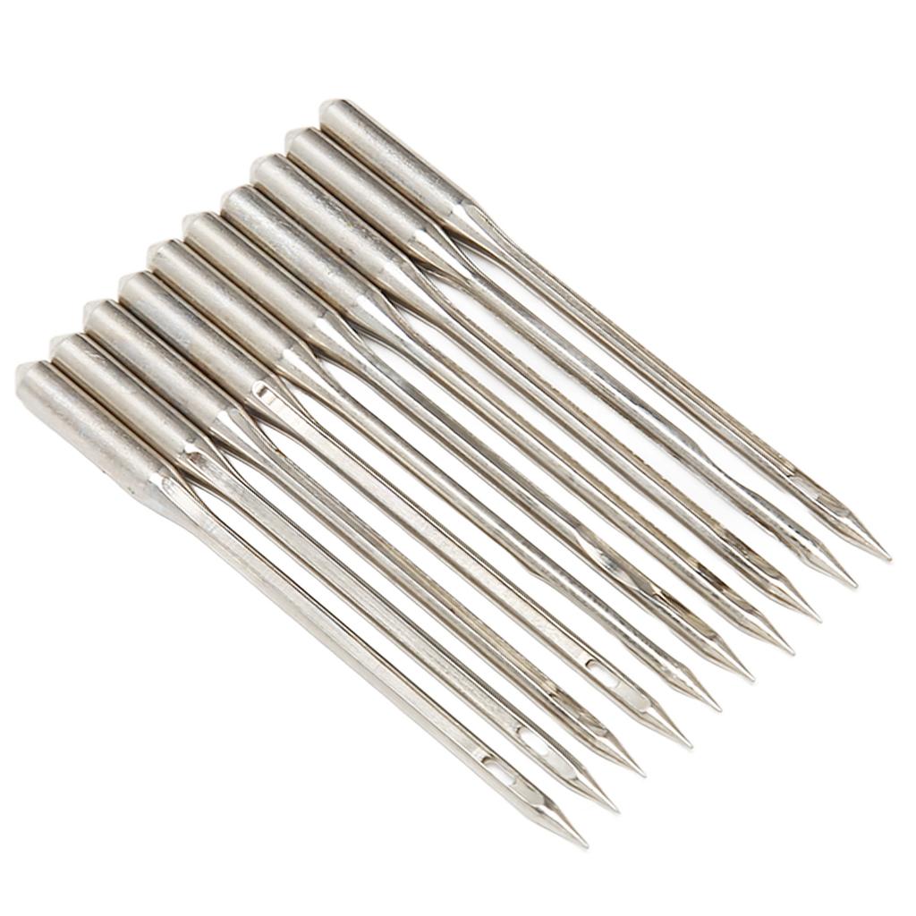 10pcs Sewing Machine Needles Steel High Strength 6.5cm Embroidery Machine Needle Set for Home Use