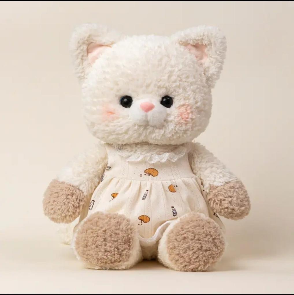 Run Little Forest Fox Plush Toy Cute Lamb Husky Rabbit Wolf Doll Children Gift