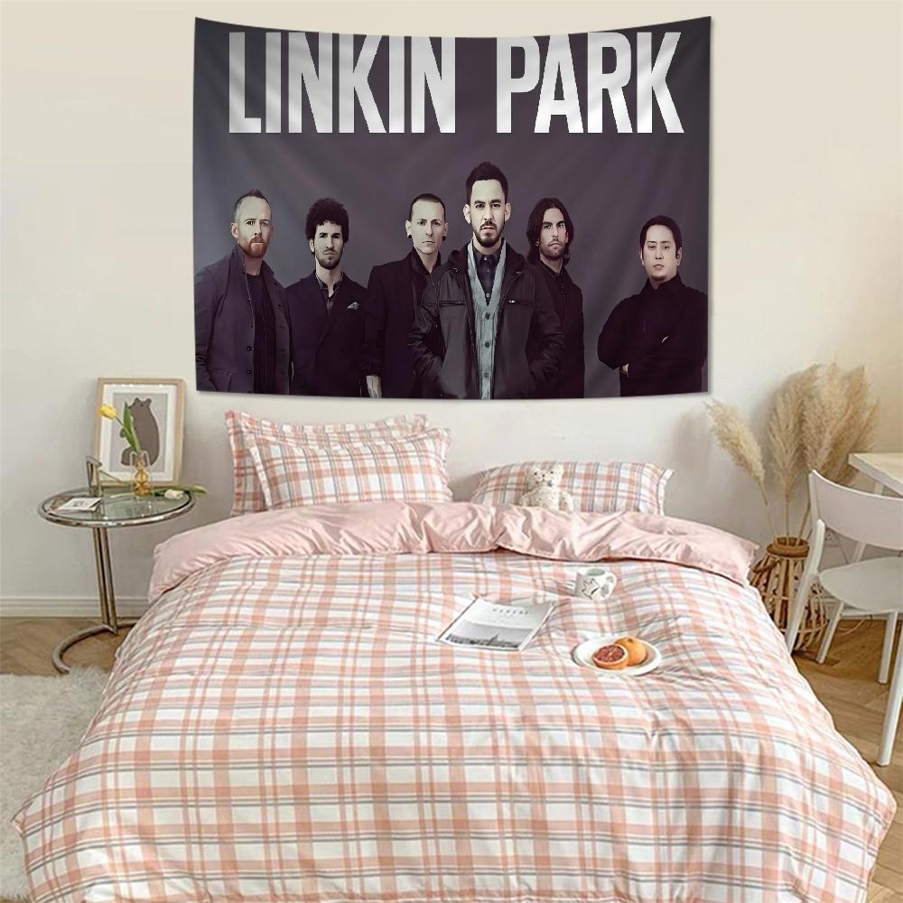 Linkin Park Band Hippie Wall Hanging Tapestries For Living Room Home Dorm Decor Art Home Decor