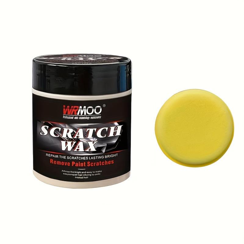 

1 шт. Набор для ремонта царапин на автомобиле - Ремонт царапин на краске, полировка и защита воском с губкой, прочный пластиковый материал