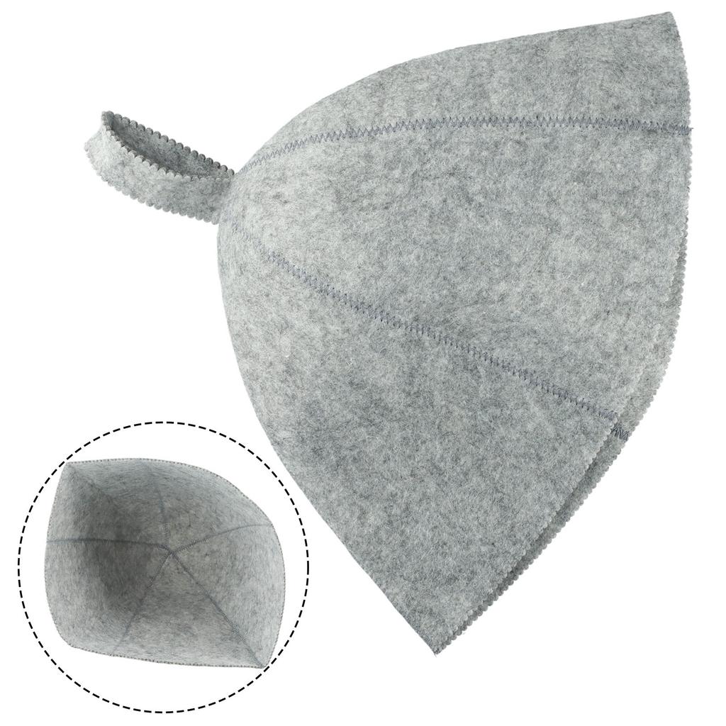 100% Brand New Sauna Hat Heat Insulating Protect Hair