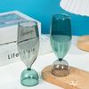 Color Blocking Colored Glass Cup ins wind resistant high-temperature household water cup dessert cup milk tea cup coffee cup