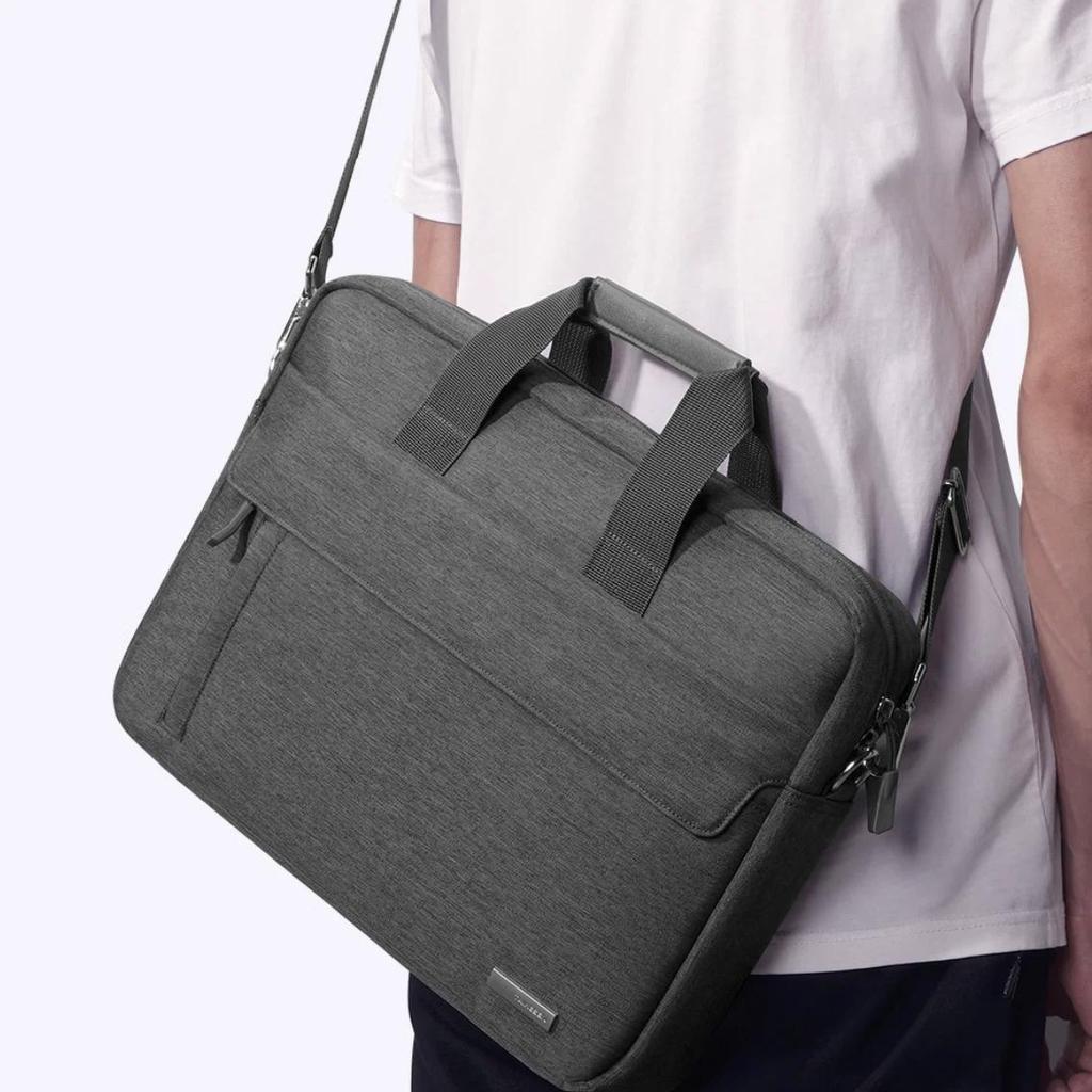 Large Capacity Laptop Bag, Compatible with Lenovo, Huawei, Apple 13-14.5-inch, Briefcase , Commuter Bag
