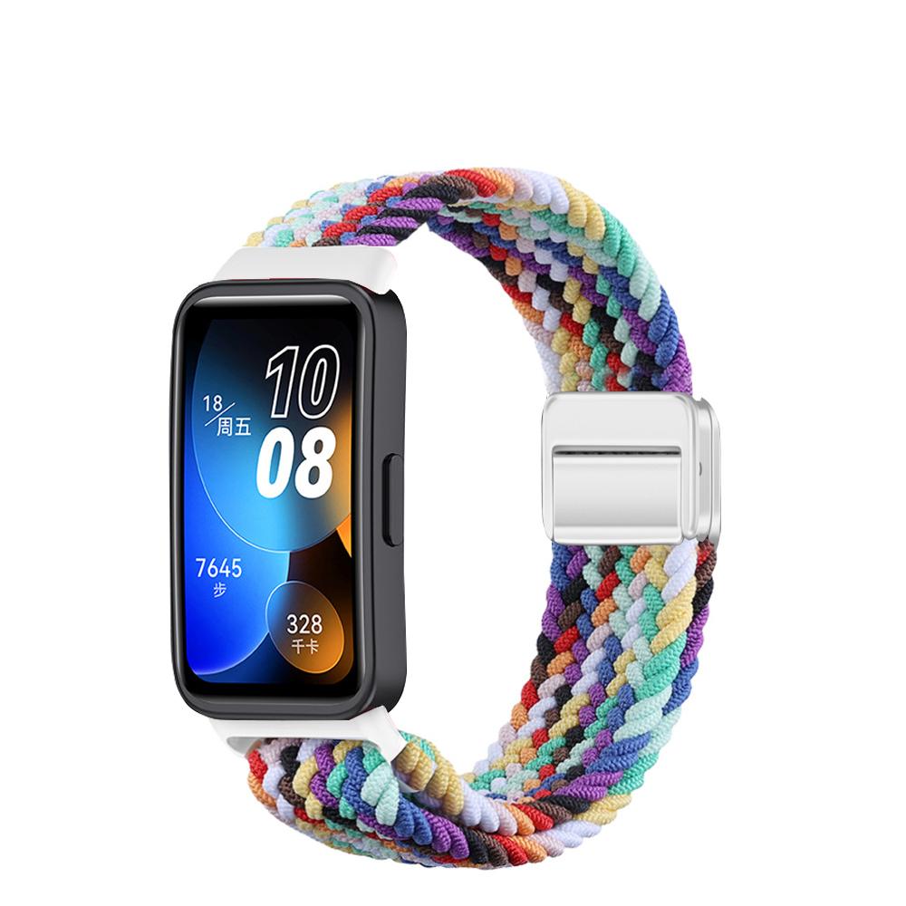 For Huawei Band 10/9/9NFC Smartwatch Accessories Wristband Sport Magnetic Braided Bracelet Correa for Huawei Band 8/8NFC Strap