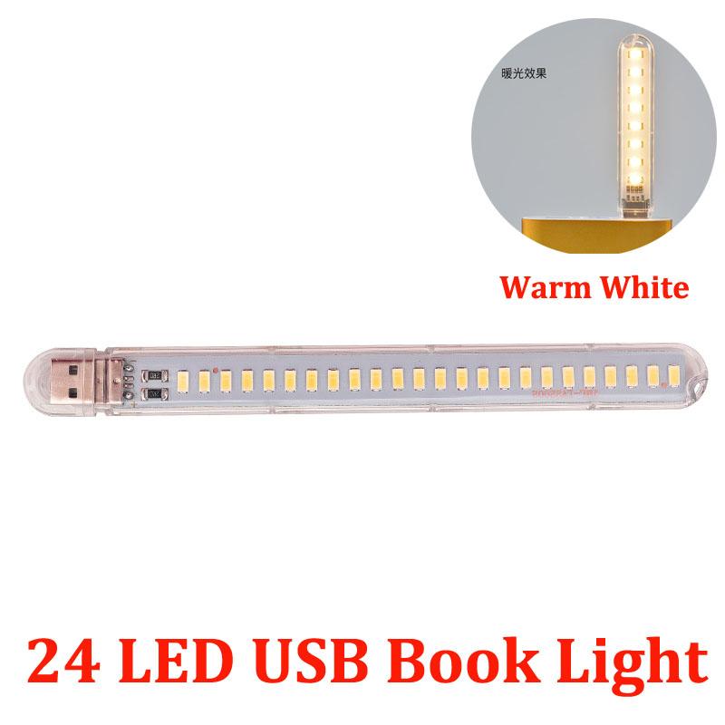 USB Plug LED Book Light Bulbs Mini LED Night Light Eye Protection For Reading Books Laptop Power Bank Charging Bed Desk Lamp