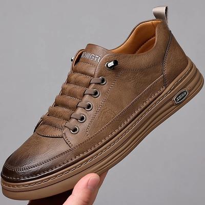 Chaussures de conduite confortables pour hommes de marque de luxe à la mode, nouvelles chaussures pour hommes, chaussures de mode en cuir légères pour hommes 2024, chaussures décontractées classiques pour hommes