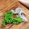 All-in-one Molding 3D Printed Dragon Chinese Dragon 3D Articulated Dragon Toys  Kid Gift