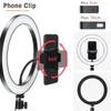 Ring Light Photography Lighting Selfie Lamp USB Dimmable with Tripod for Youtube Makeup Video Live Photo Studio