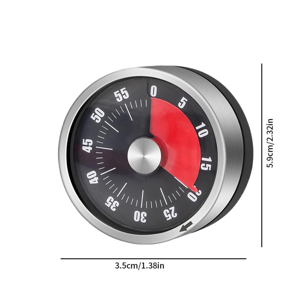 Kitchen Timers for Cooking Mechanical Kitchen Cooking Timer Magnetic Countdown Timepiece with No Batteries Required for Meal