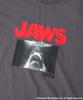 Sense of Place Men's Custom JAWS Print T-Shirt, Size B, AAA5-11B128, Charcoal, Medium