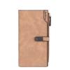 Crossborder Style Ladies Long Wallet With Solid Color Design And Letter Print