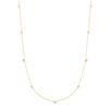 Ania Haie Gold Bezel Cubic Station Necklace N065-06G