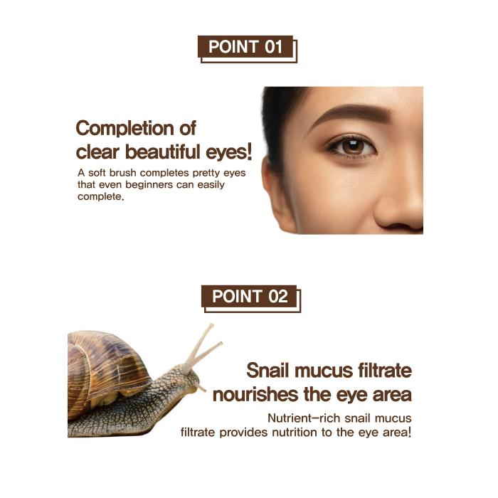 ANJO Black Snail Liquid Brush Pen Eyeliner (3 Options)