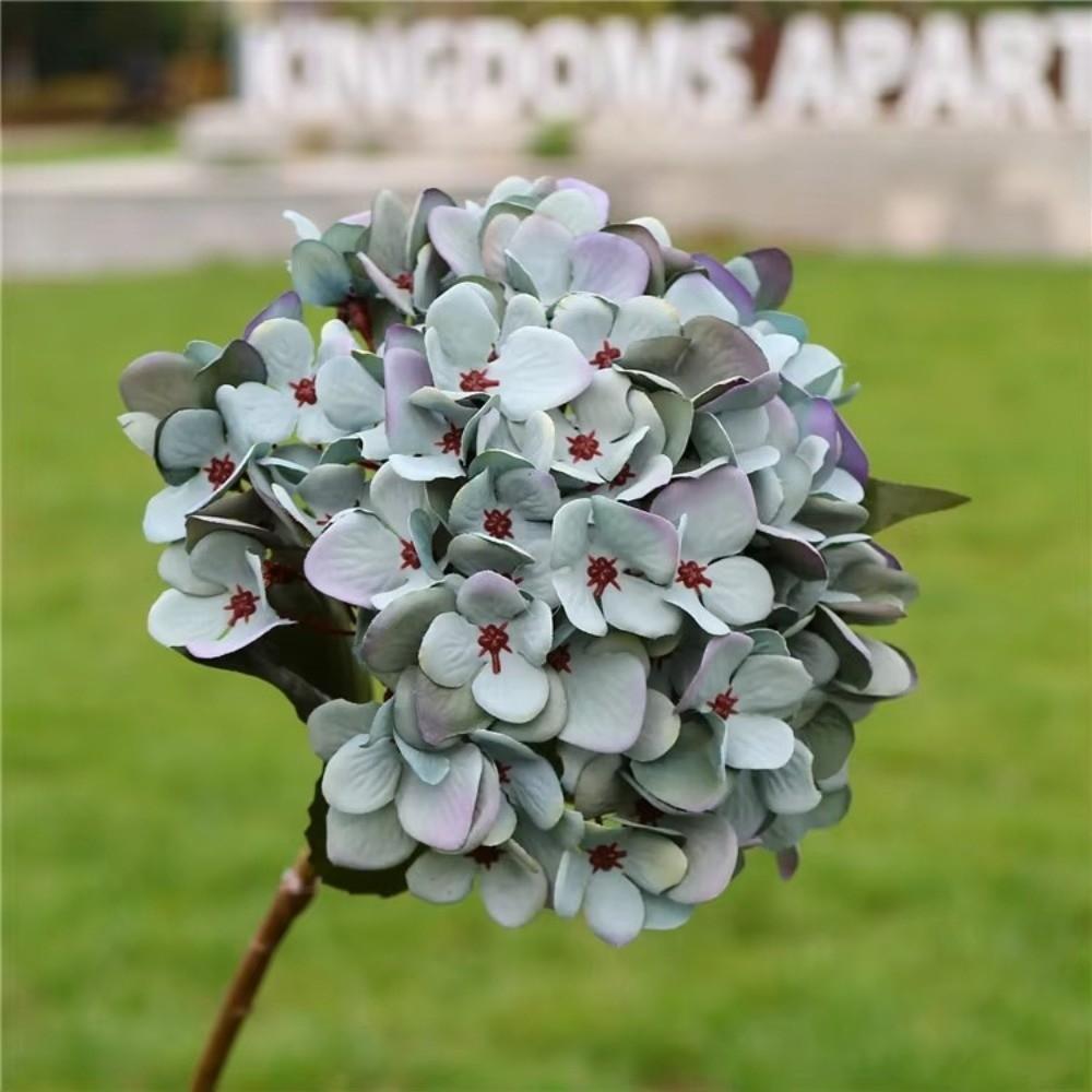 New Artificial Hydrangea Wreath DIY Vase Arrangement Bridal Bouquet Photo Props Wedding Flowers Home Wedding Decoration