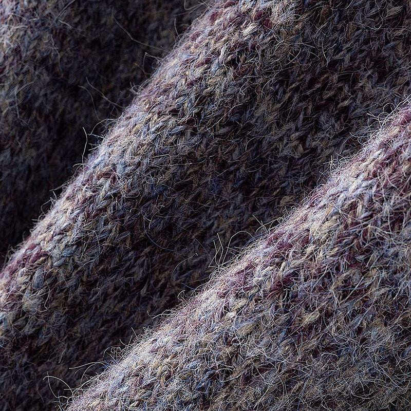 Women's Hooded Wool Blend Loose Sweater