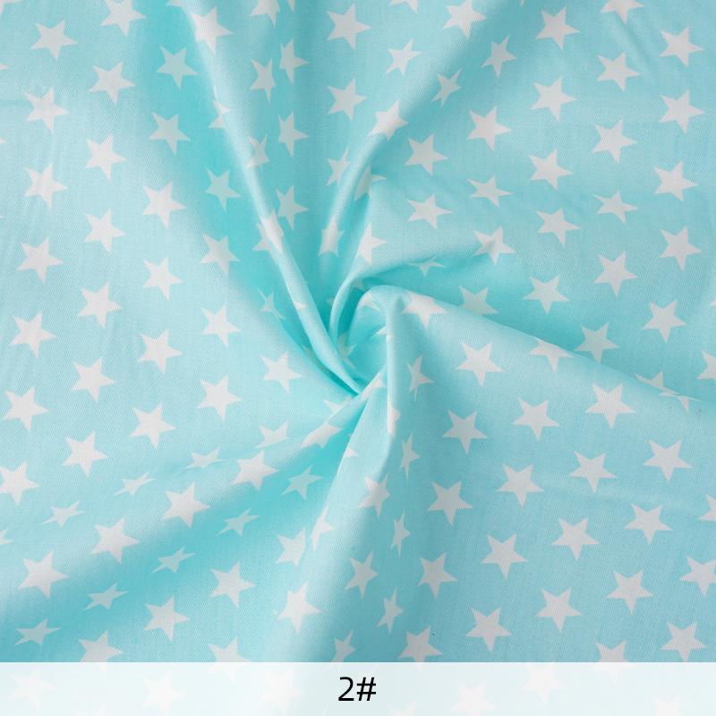 Pure Cotton Cartoon Printed Fabric for Summer Dress Bedding Children's Pajamas Handmade DIY Sewing Fabrics 0.5m/1m/2m