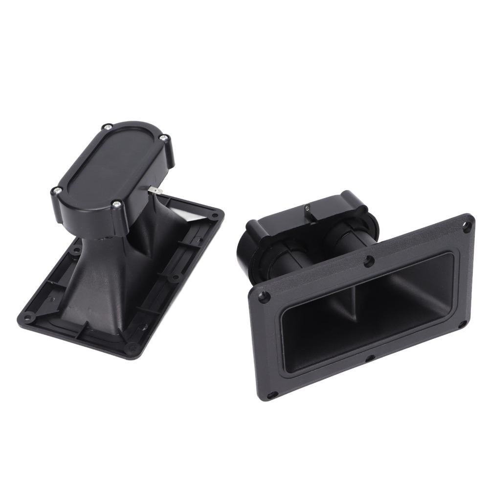 2PCS 75-150 Watts Horn Tweeter Dual Drive High Sensitivity Speaker  Audio Accessories
