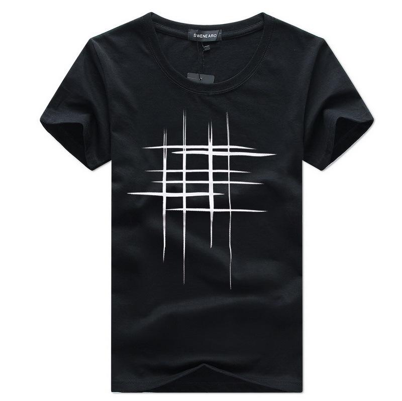 Men's Fashion Summer Spring Casual Short Sleeve O-Neck T-shirts and Tops