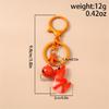 Fashionable Resin Lobster Charm Keychain Lightweight Decorative Pendant Decoration For Women Handbag Gift
