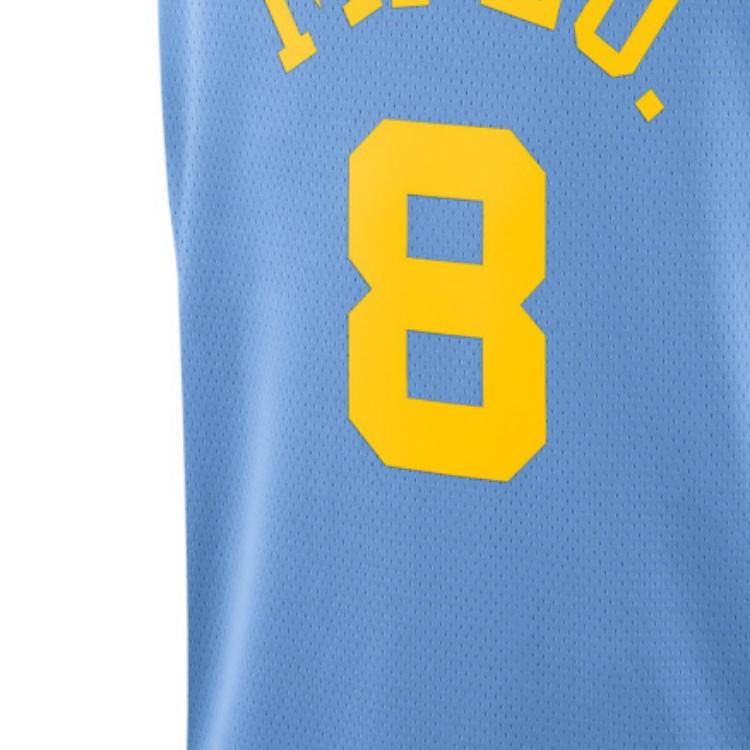 Nike Los Angeles Lakers Jersey Men Tops Blue AO2908-448