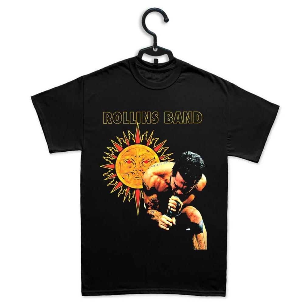 

Rollins Band - The End Of Silence T-shirt Tour Concert Full Size S to 5XL BL788 Unisex T-Shirt XXXXL