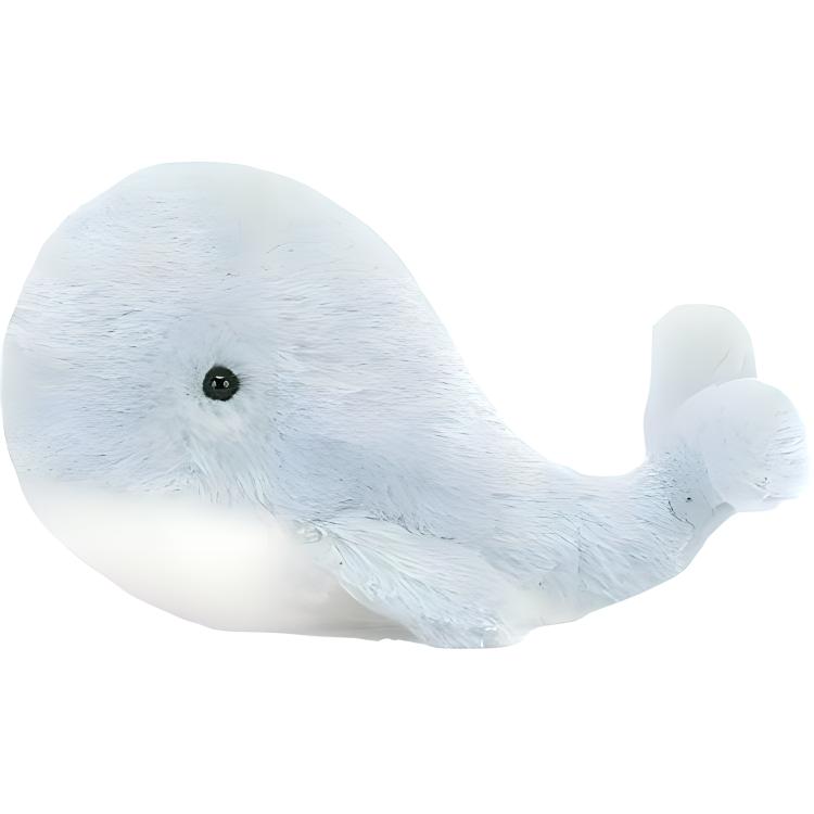 JELLYCAT Ocean Waverly Whale Soothing Grey Doll Plush Figure 8cm High