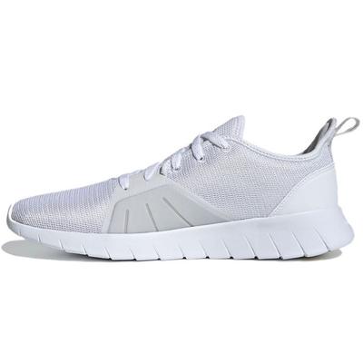 Asweemove Comfortable Versatile Fabric Breathable Low-Top Casual Running Shoes Men Sneakers White Black FW1677