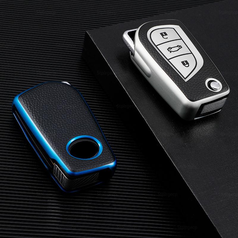 HOT Leather TPU Car Key Case Cover For BMW X1 X3 X5 X6 Series 1 2 5 7 F15 F16 E53 E70 E39 F10 F30 G30 G38 Car Key Shell