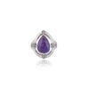 Handmade Pear Purple Mohave Turquoise Ring: 925 Sterling Silver