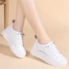 Fashion Anti-slip Plateforme Footwear For Womens Dress White Heeled Shoes Woman Wide Heel Boots Sneakers Sport Retro 2025summer