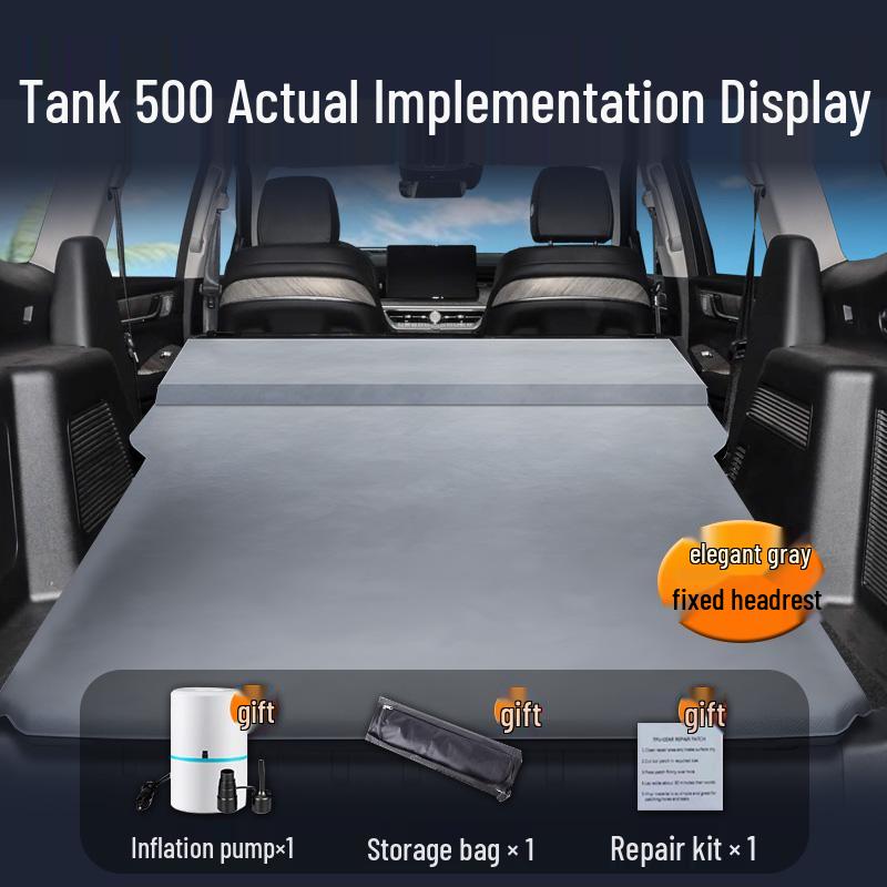 Tank 500 Hi4T Auto-Luftmatratze: Aufblasbare Schlafmatte für Rücksitz & Kofferraum