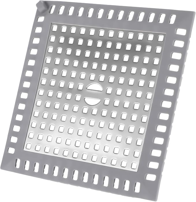 Universal 304 Stainless Steel Round Floor Drains Replace Cover Plate Anti-clogging Shower Drains Hair Catcher Bathroom Fixture